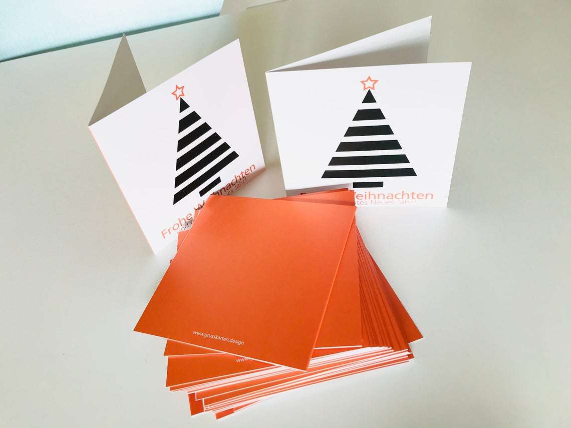 Hallmark Weihnachtskarte – Moderne Trauerkarte Mit Textdesign, Silbernem Stern, Mehrfarbig