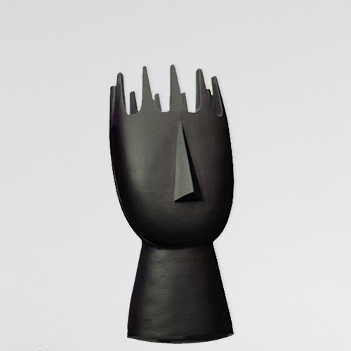 IN SCHWARZ: Diavolo - Skulptur Design von Allessandro Mendini und Daniel Eltner