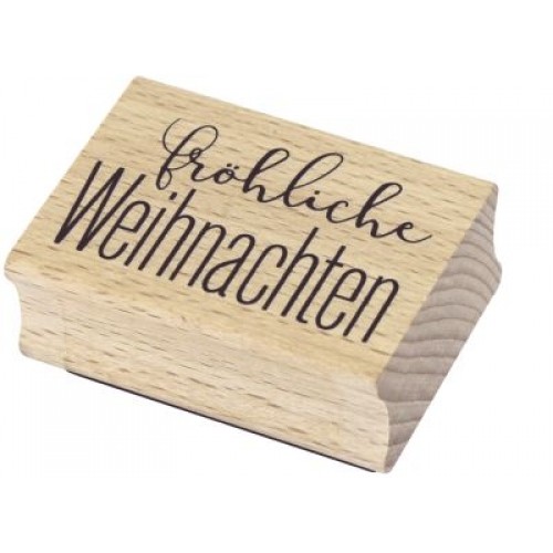 STEMPEL FRÖHLICHE WEIHNACHTEN von artoz