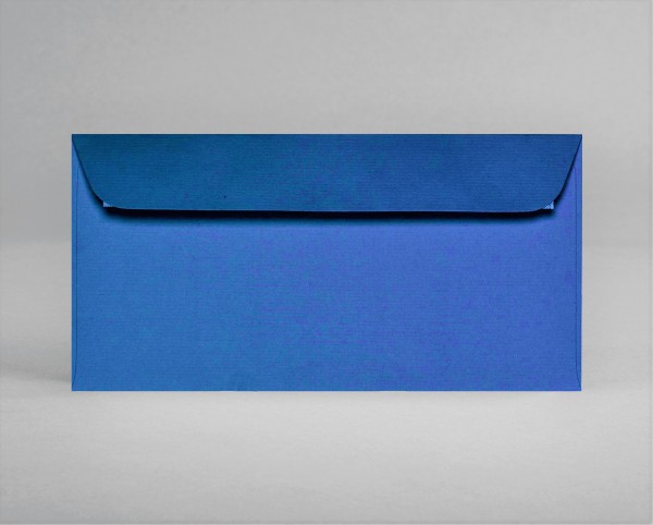 5 original Artoz Kuverts in royal blau, C6, DIN lang, ohne Sichtfenster (Set)
