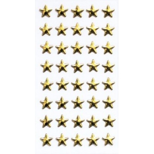 40 GOLD STRASS STICKER STERNE von artoz