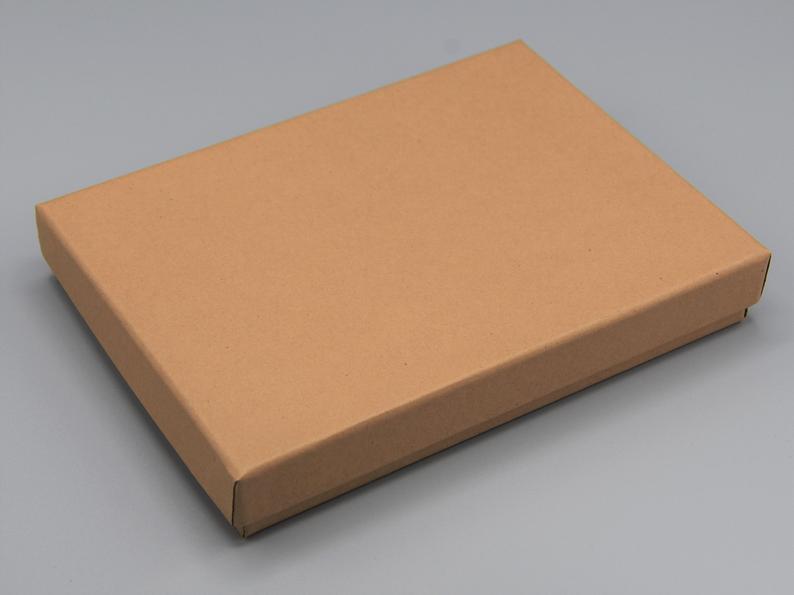 RzP Rechteckig Schachtel A5 Geschenkbox Box für Karte 15,8x22 300g kraft 