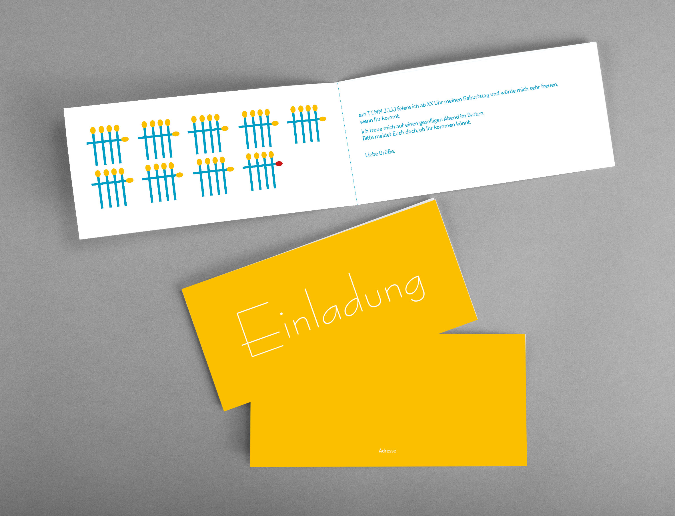Elegante Einladung Zum 40 Geburtstag